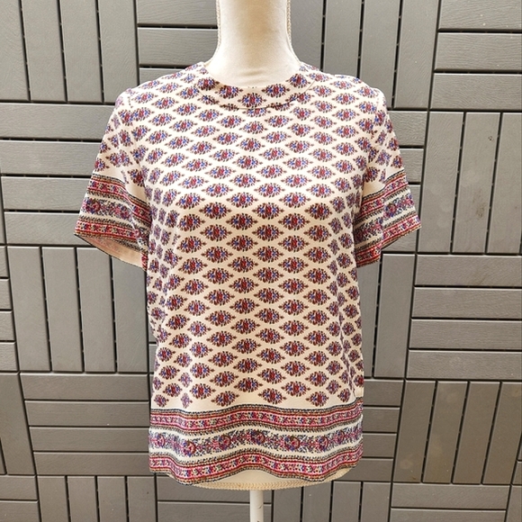 Madewell Silk Floral Top - Picture 2 of 6